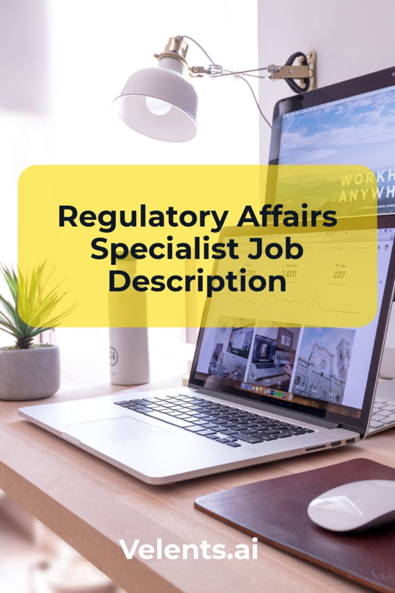 Regulatory Affairs Specialist