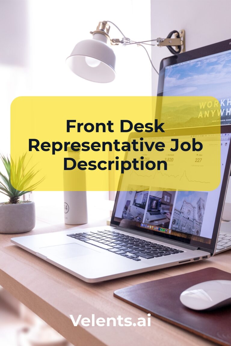 Front Desk Representative